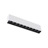 Spot De Led Sobrepor Taschibra Arch Pontual 20w 2700k Bivolt Branco Com Preto - 1