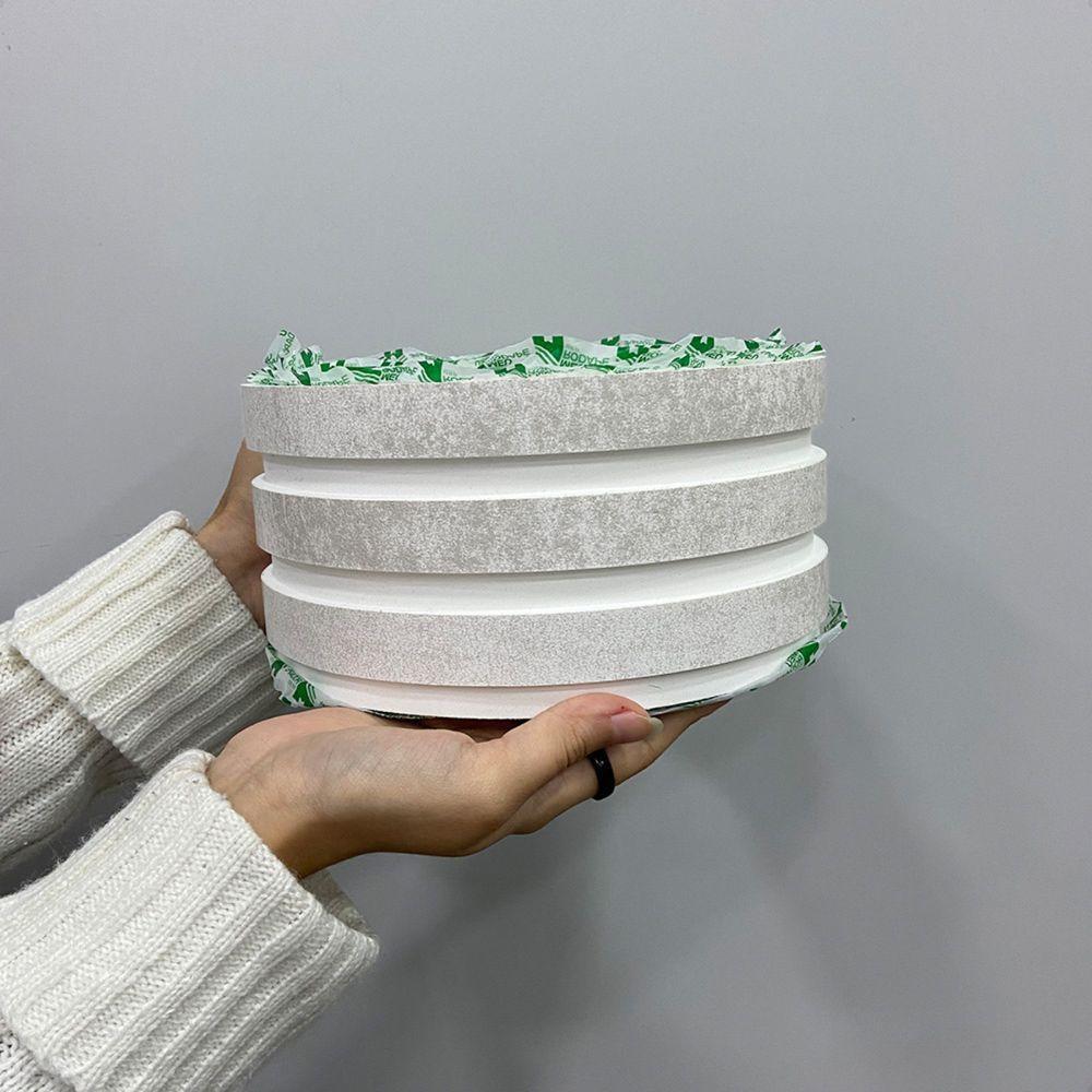 Painel Ripado Laminado De Eva Autocolante Flexível Rolo 10mt White Com Textura | Branco - 2