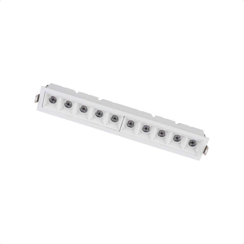 Spot De Led Embutir Taschibra Arch Pontual 20w 2700k Bivolt Branco - 1