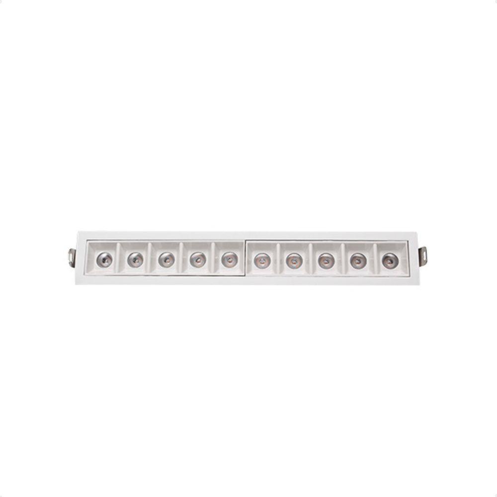 Spot De Led Embutir Taschibra Arch Pontual 20w 2700k Bivolt Branco - 3