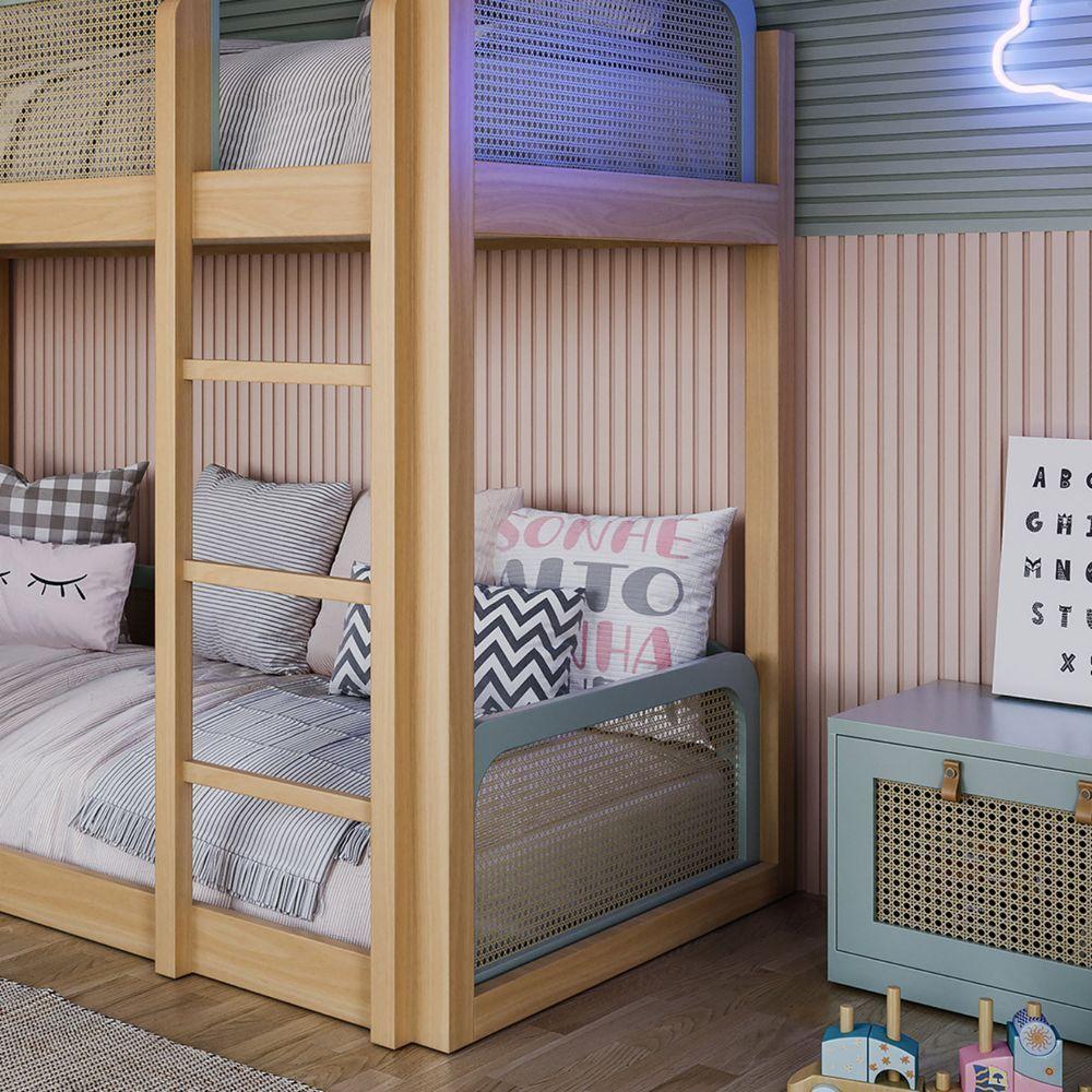 Painel Ripado Laminado De Eva Autocolante Flexível Rolo 10mt Rosa - 4