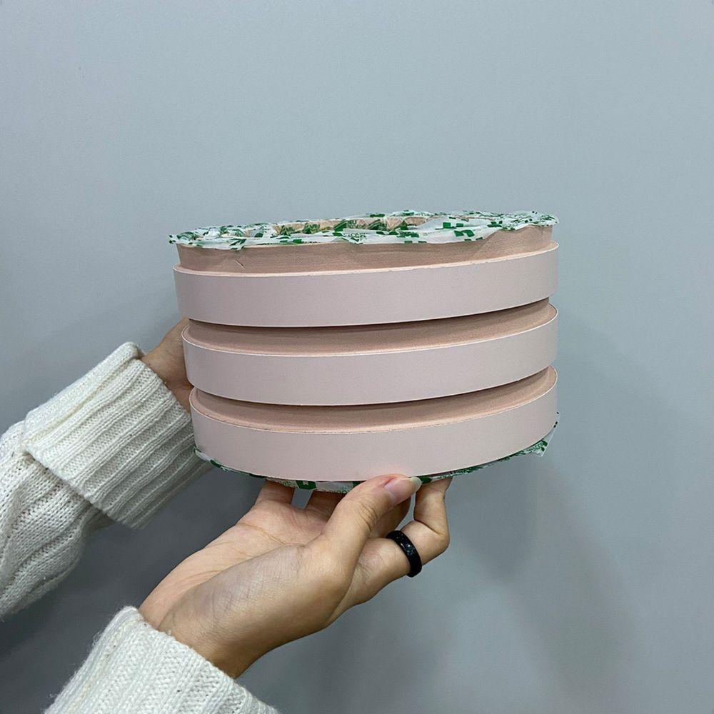 Painel Ripado Laminado De Eva Autocolante Flexível Rolo 10mt Rosa - 5