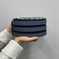 Painel Ripado Laminado De Eva Autocolante Flexível Rolo 10mt Blue Com Textura | Azul - 2