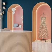 Painel Ripado Laminado De Eva Autocolante Flexível Rolo 5mt Creme - 6