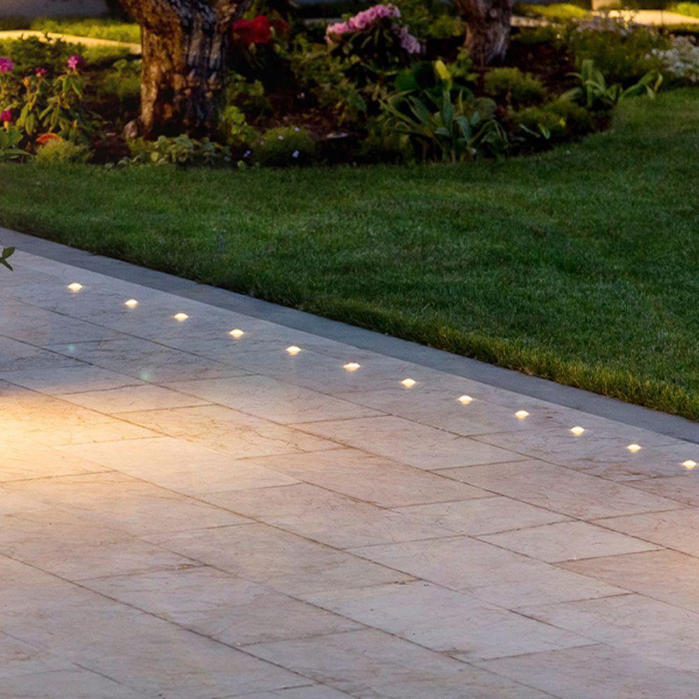 Embutido De Solo Led Taschibra Thin 3w Redondo Bivolt Prata - 6