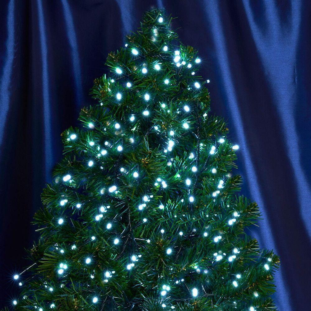 Cordão Luminoso Led Pisca Pisca 8 Funções 200 Leds Taschibra 110v 6500k Luz Fria - 8