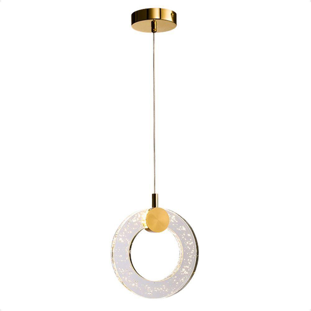 Pendente Led Moderno Taschibra Ravi Luz Quente 3000k Bivolt - 1