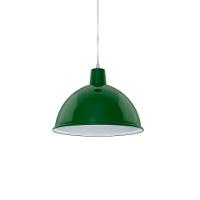 Lustre Pendente Taschibra Td 821 E27 Bivolt Verde - 1