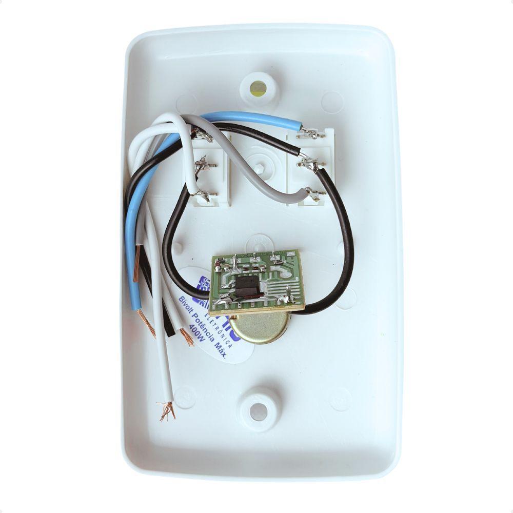 Chave Rotativa Para Ventilador De Teto 4x2 Com Interruptor Bivolt - 2