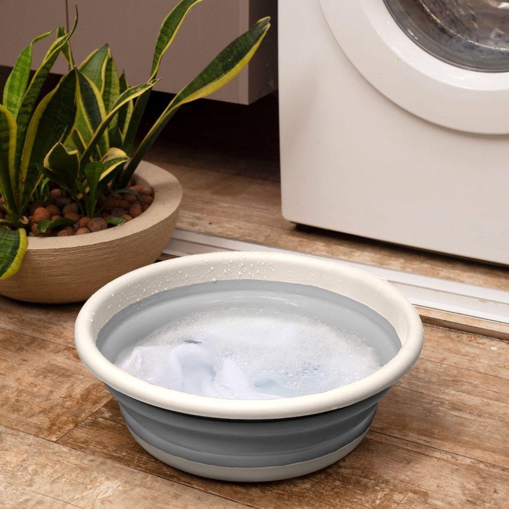 Bacia Retrátil De Plástico 5 Litros Multiuso Simplo - 6