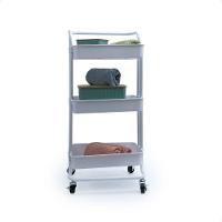 Carrinho Organizador Oikos Multiuso Com 3 Prateleiras Branca - 1