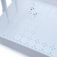 Carrinho Organizador Oikos Multiuso Com 3 Prateleiras Branca - 2