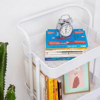 Carrinho Organizador Oikos Multiuso Com 3 Prateleiras Branca - 3