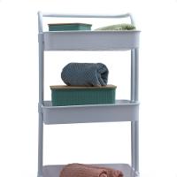 Carrinho Organizador Oikos Multiuso Com 3 Prateleiras Branca - 5