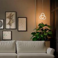 Pendente Led Moderno Taschibra Catar 15w Luz Quente 3000k Bivolt Branco - 3