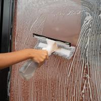 Limpa Vidros 3 Em 1 Com Rodo Spray E Reservatório Simplo - 3