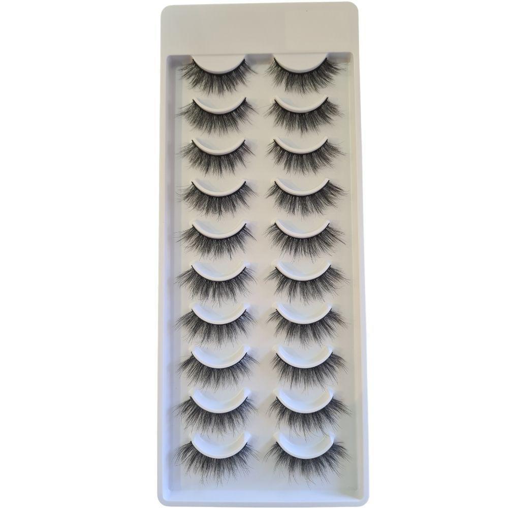 Cílios 3d Kit Com 10 Pares Tipo 8d008 - 1