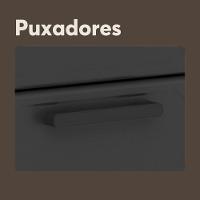 Armário De Aço 80cm 6 Portas 2 Vidros Linha Estilo Bertolini Grafite - 2