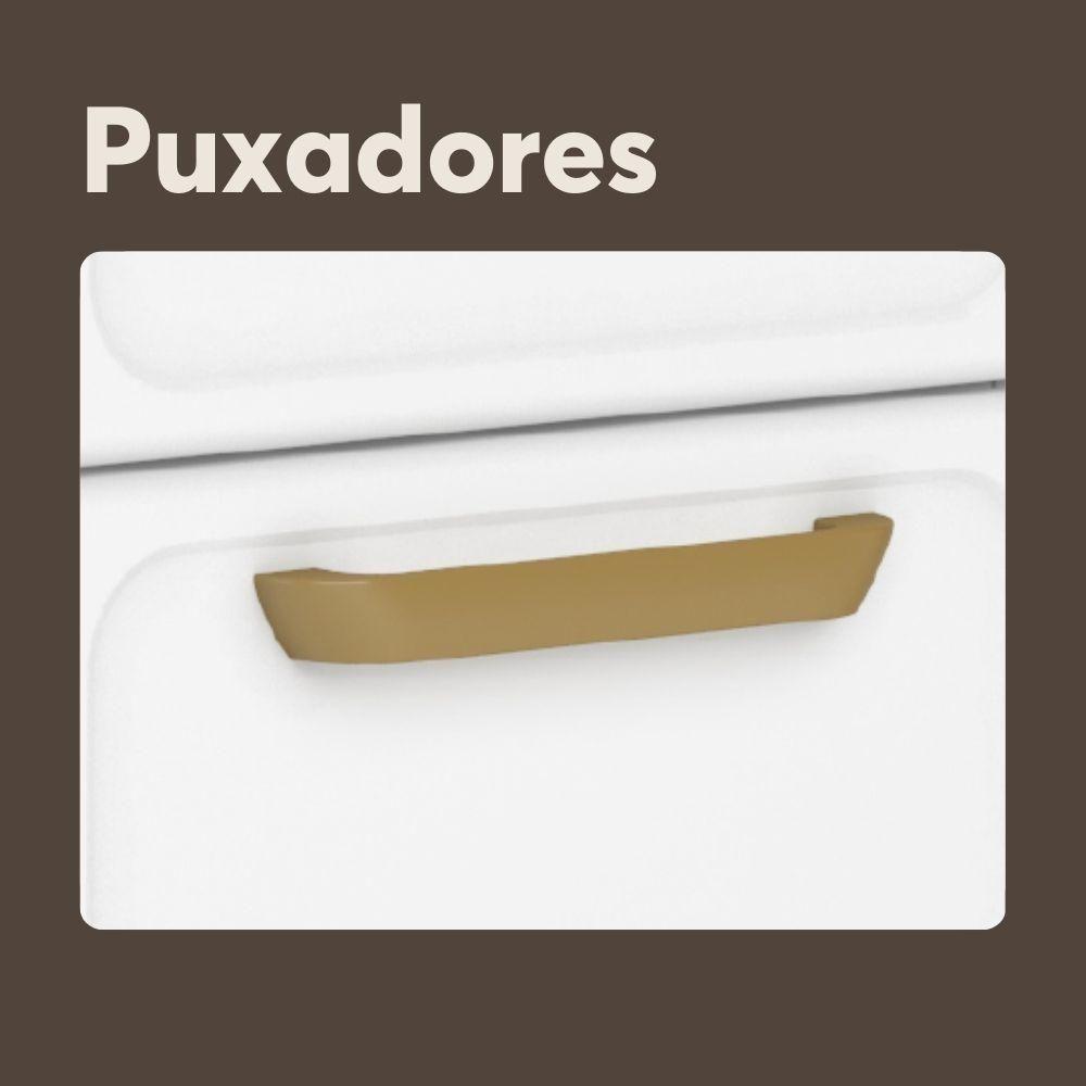 Armário Aéreo De Aço 3 Portas Linha Bella Bertolini Branco - 3