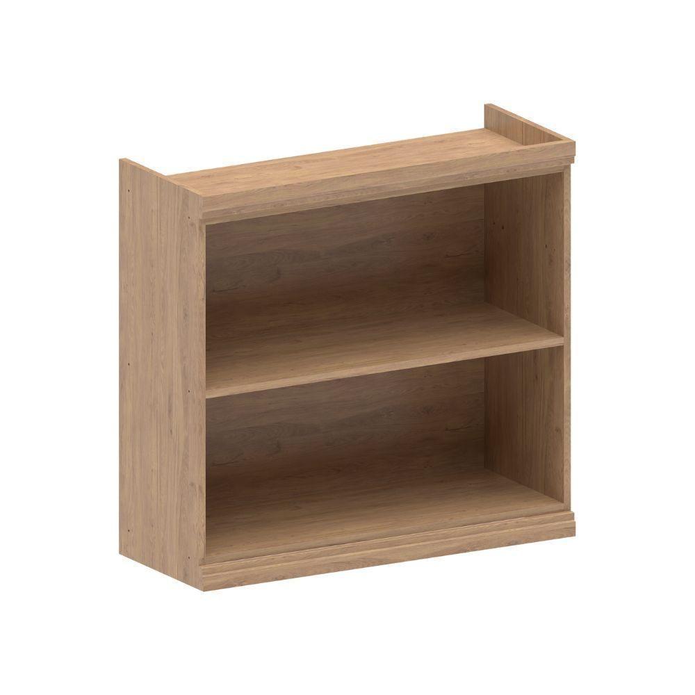 Armário Aéreo 2 Portas Basculantes Moderna Bertolini Areia Carvalho - 3