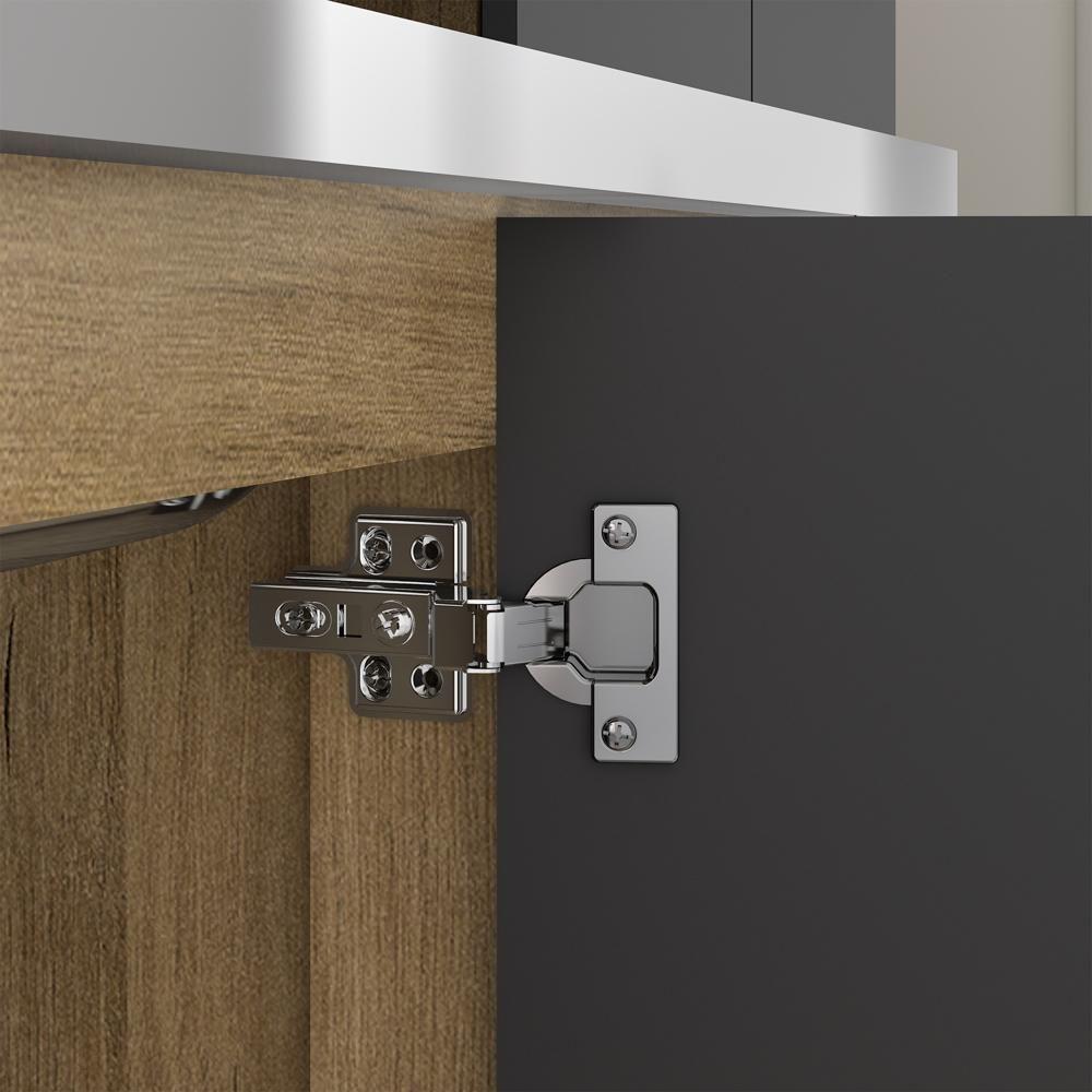 Cozinha Compacta 5 Portas 2 Gavetas Dakar Samba Bertolini Carvalho - 2