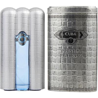 Perfume Masculino Cuba Prestige Platinum Cuba Eau De Toilette Spray 90 Ml