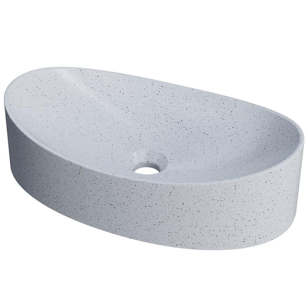Kit 02 Cubas De Apoio Canoa Para Banheiro Lavabo C01 Bc47w Branco Granit - Lyam - 5