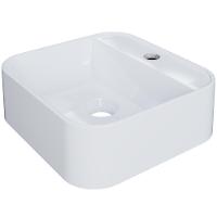 Cuba De Apoio Quadrada Para Banheiro Lavabo C01 Qa31w Branco - Lyam - 1