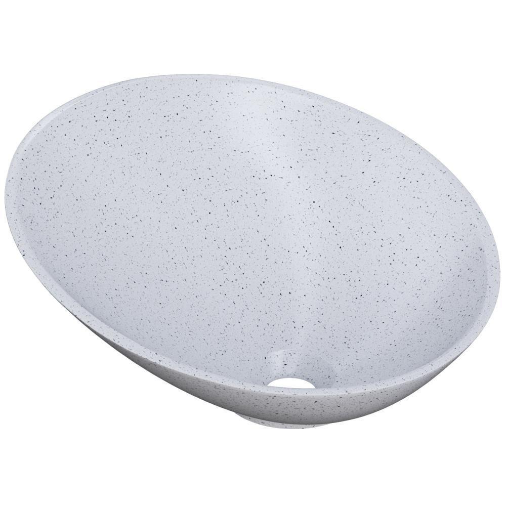Kit 02 Cubas De Apoio Meia Lua Para Banheiro Lavabo C01 Bm38w Branco Granit - Lyam - 5