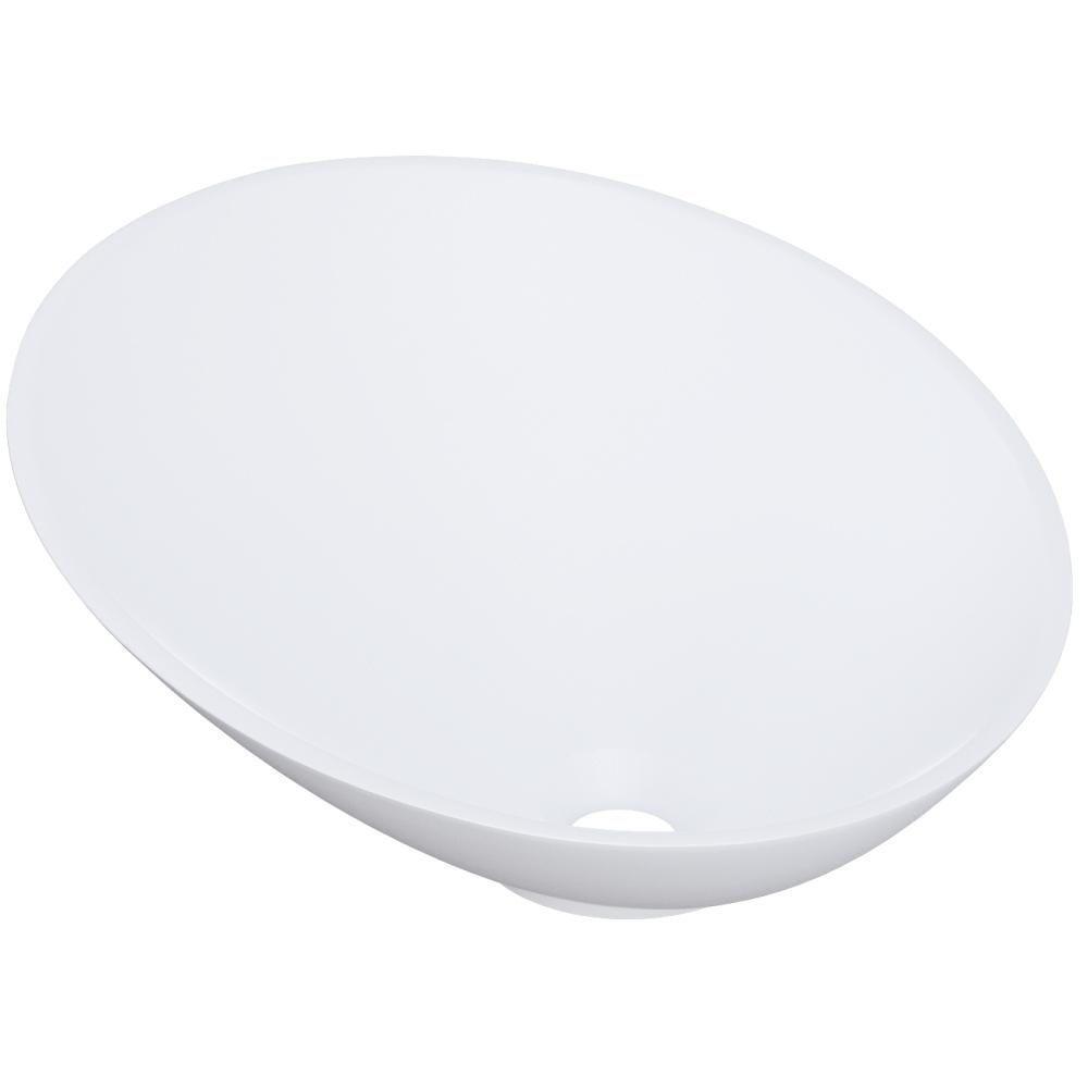 Kit 02 Cubas De Apoio Meia Lua Para Banheiro Lavabo C01 Bm38w Branco Matte Fosca - Lyam - 5