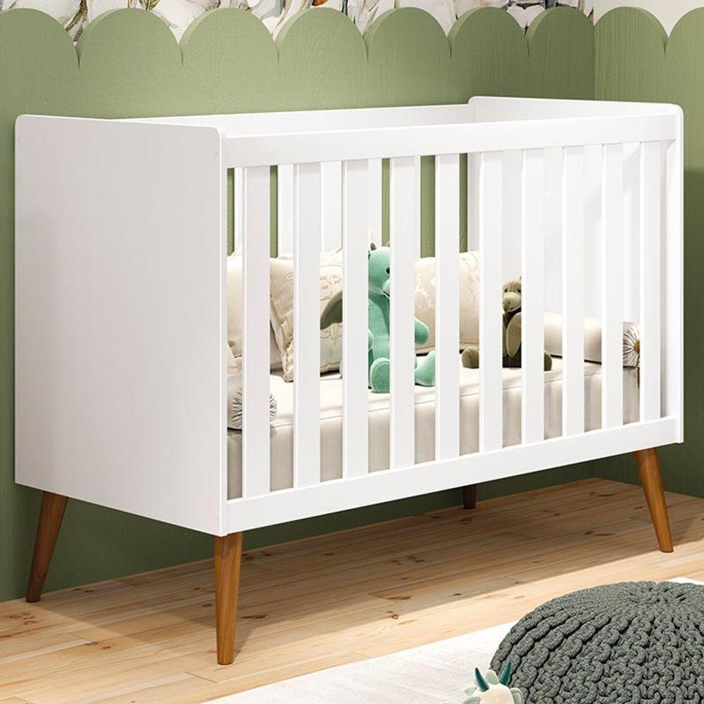 Berço Americano Isis Branco - Reller Móveis Branco - 4