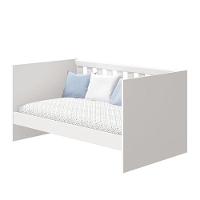 Berço Americano Katatau Branco Brilho Com Colchão D18 - Reller Móveis Branco Brilho - 3