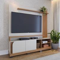 Estante Home Jurerê 1.8 Off White Matte Freijó Para Tv Até 75 - Colibri Off White Matte Freijó - 2