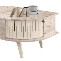 Mesa De Centro Indianápolis Calacata Off White - Madetec Calacata Off White - 3