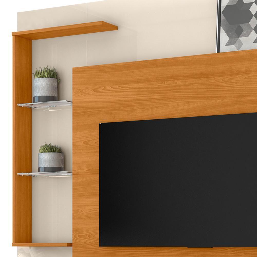 Estante Home Theater ícaro Cinamomo Off White Para Tv Até 50 - Madetec Cinamomo Off White - 4