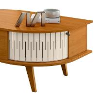 Mesa De Centro Indianápolis Cinamomo Off White - Madetec Cinamomo Off White - 3