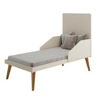 Jogo De Quarto Infantil Isis Guarda Roupa 4 Portas E Berço Areia - Reller Móveis Areia - 3