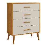 Dormitório Infantil Isis Guarda Roupa 3 Portas, Cômoda E Berço Areia Savana Com Colchão D18 - Reller Móveis Areia Savana - 7