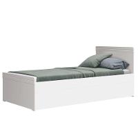 Cama Babá Com Auxiliar Nuth Branco Fosco E 2 Colchões Physical - Reller Móveis Branco Fosco - 3