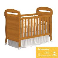 Berço Mini Cama Danny Savana Com Colchão D18 De 10cm - Reller Móveis Savana - 4