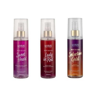 Kit Kiss Ny 3 Splash Sweet Heart+lady In Lady+seduction Gold