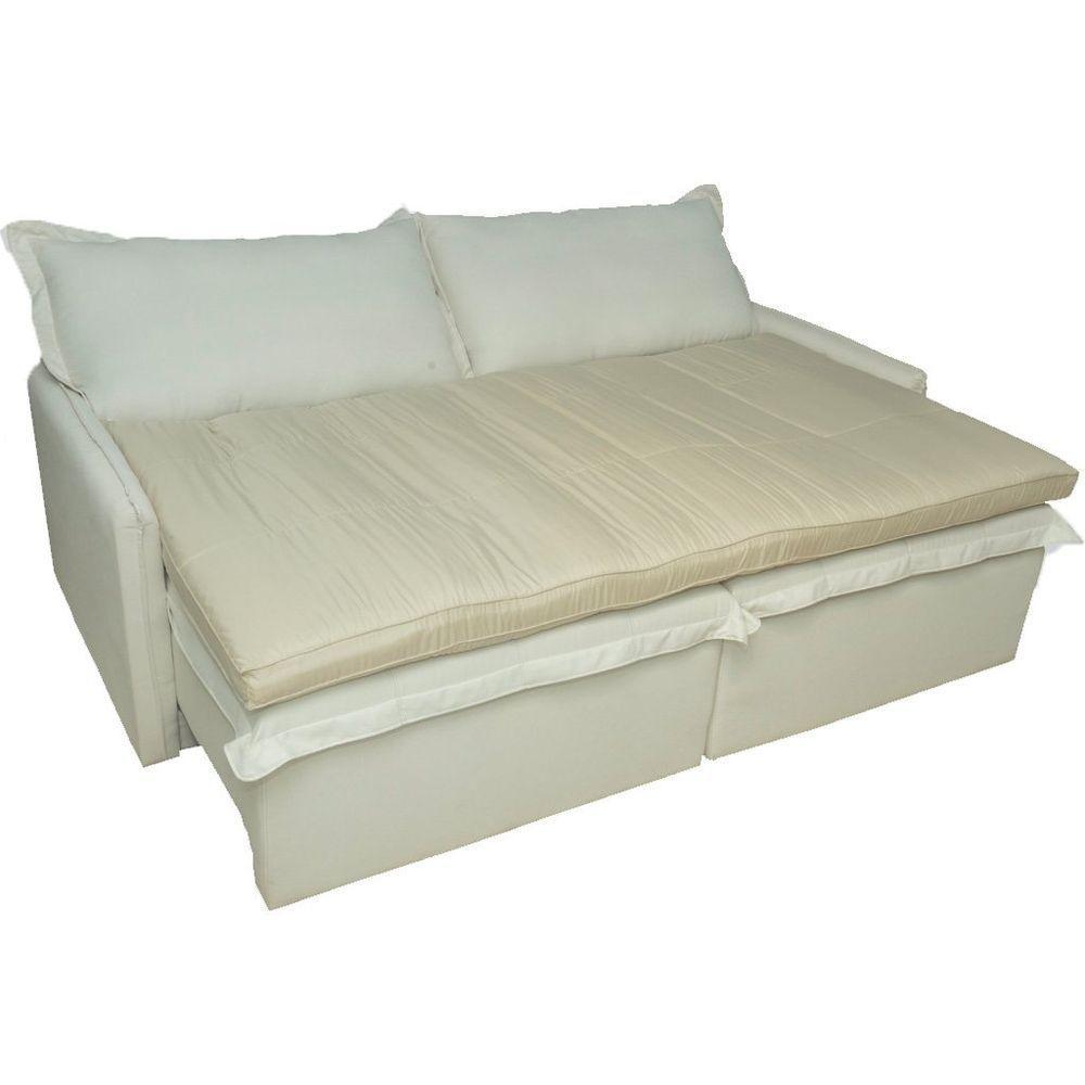 Pillow Top Para Sofá Reclinável 10cm 1200g-m² 180x90cm Areia - 7
