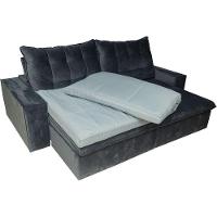 Pillow Top Para Sofá Reclinável 10cm 1200g-m² 180x90cm Cinza - 2