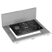 Cooktop Mueller 5 Bocas 77cm com Grade Dupla MCG5BM Bivolt - 8