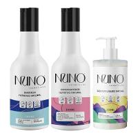 Kit De Banho Nuno Natural E Nutritivo Shampoo, Condicionador E Sabonete Líquido - 1