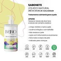Kit De Banho Nuno Natural E Nutritivo Shampoo, Condicionador E Sabonete Líquido - 2