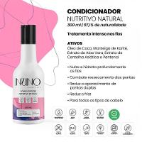 Kit Capilar Nuno Natural E Nutritivo Shampoo E Condicionador - 2