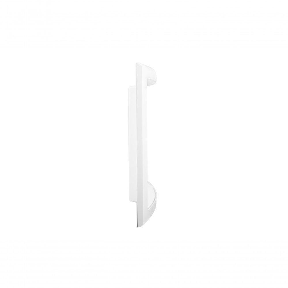 Relógio De Parede Retangular Branco Brilhante Herweg 691242 Único - 2