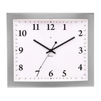 Relógio De Parede Herweg Com Iluminação Prata Metálico 6910 Único - 1