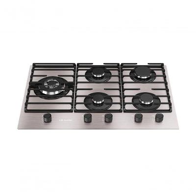 Cooktop Gás Mueller MCG5BL 5 Bocas Mesa Alumínio Ultra Chama Preto Bivolt